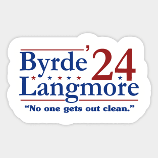 Marty Byrde Ruth Langmore '24 funny election Sticker